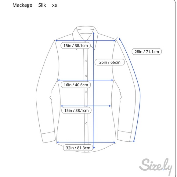 MACKAGE 100% silk top - Picture 9 of 12